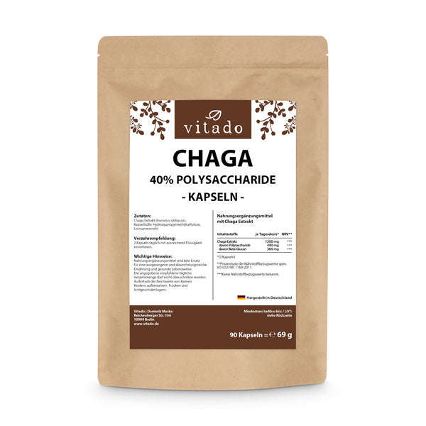 Chaga Extrakt Vitalpilz Kapseln