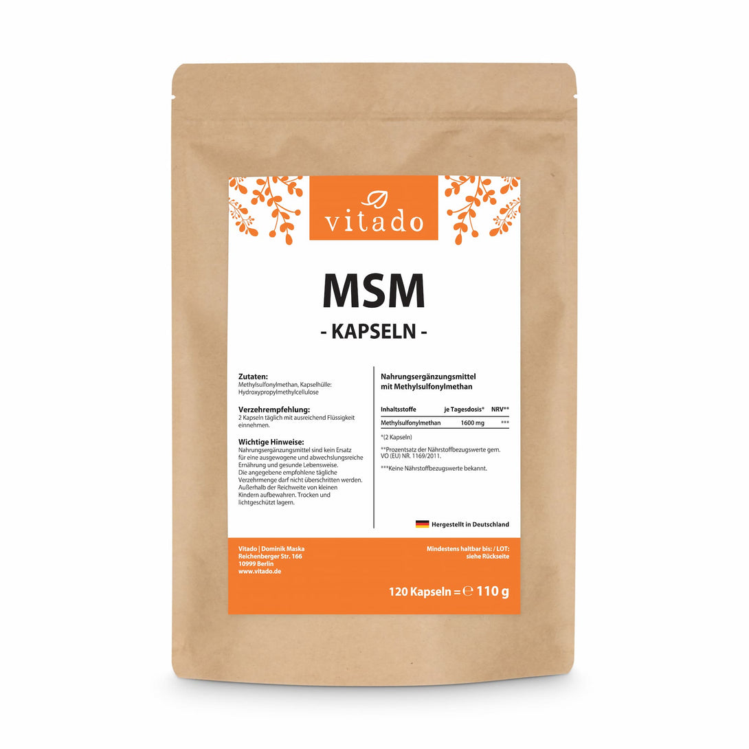 MSM Kapseln Methylsulfonylmethan