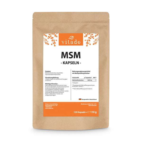 MSM Kapseln Methylsulfonylmethan