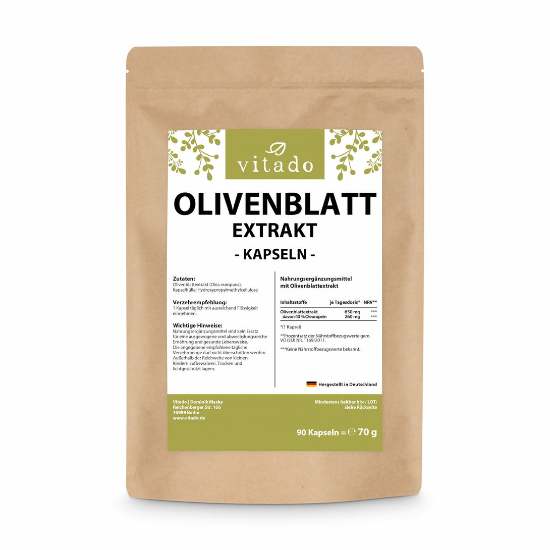 Olivenblatt Extrakt Kapseln