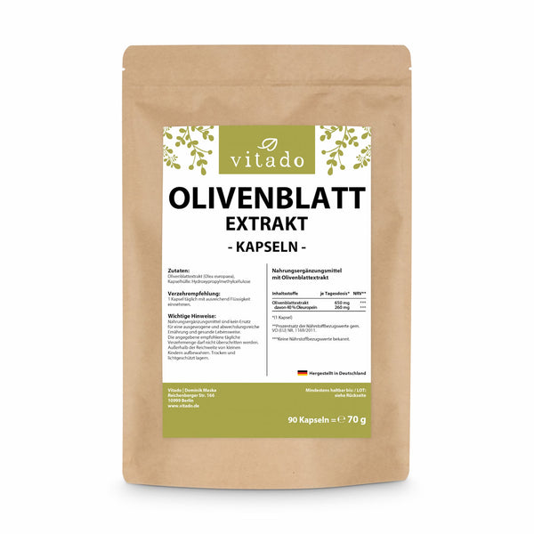 Olivenblatt Extrakt Kapseln