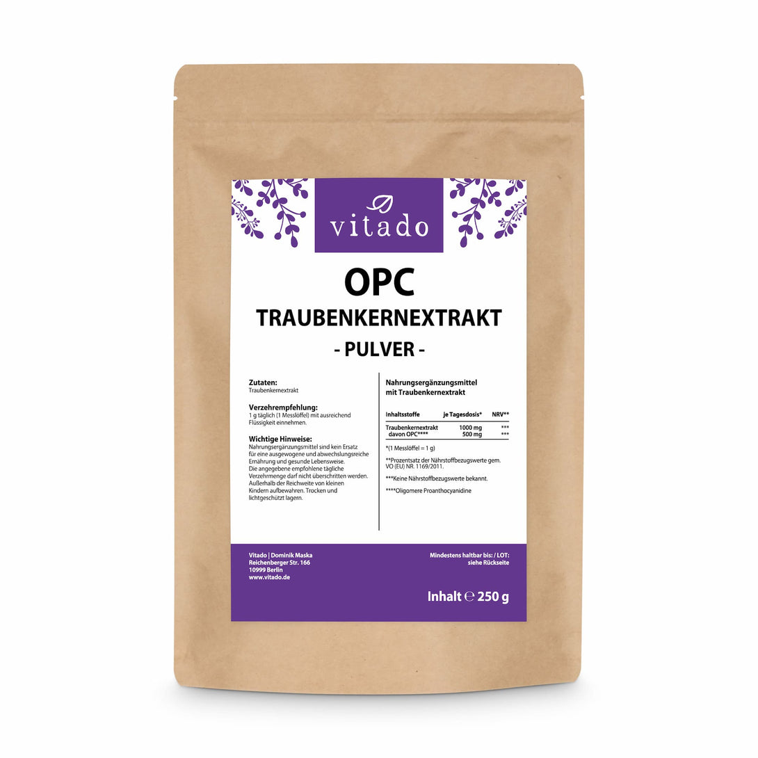 OPC Pulver 250g aus Traubenkernextrakt