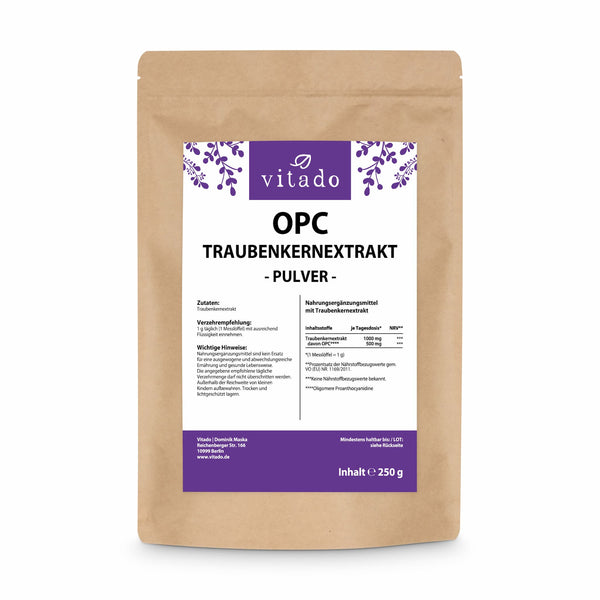 OPC Pulver 250g aus Traubenkernextrakt