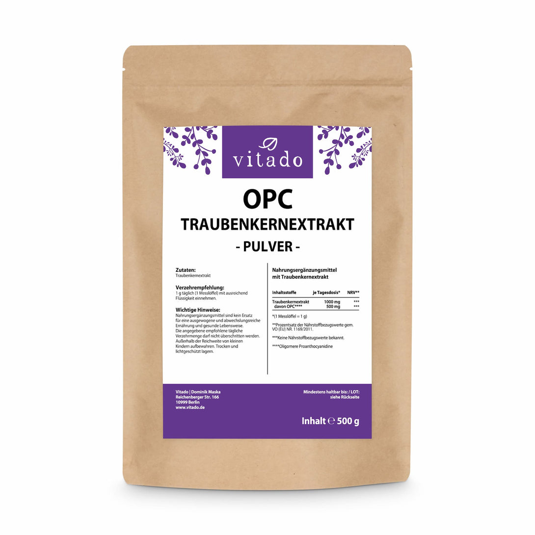 OPC Pulver 500g aus Traubenkernextrakt