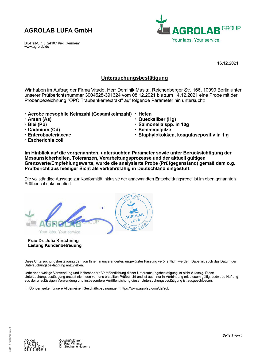 OPC Analyse