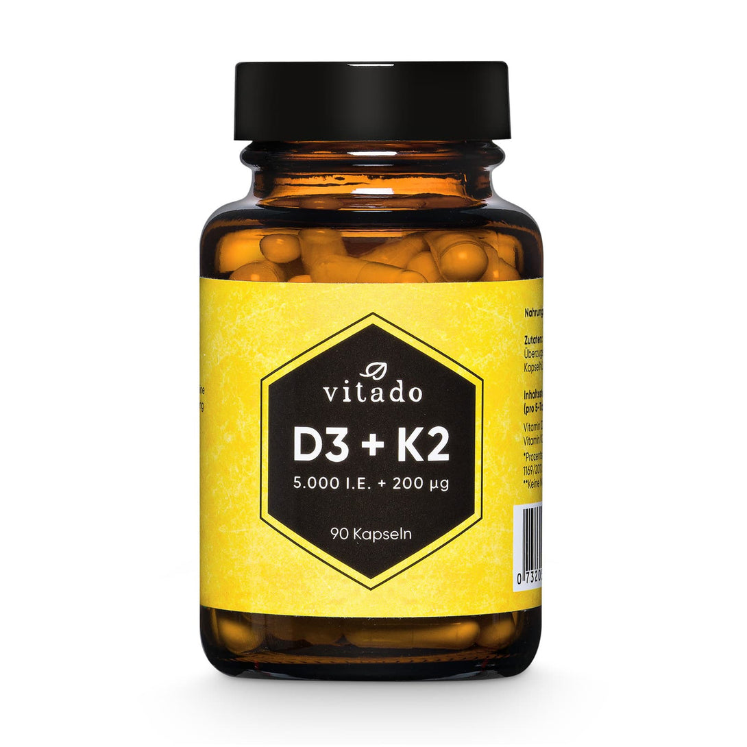Vitamin D3 plus Vitamin K2